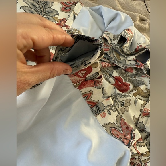 Pottery Barn set of 2 cotton and linen blend black out curtains, 50" x 96". - Picture 8 of 9